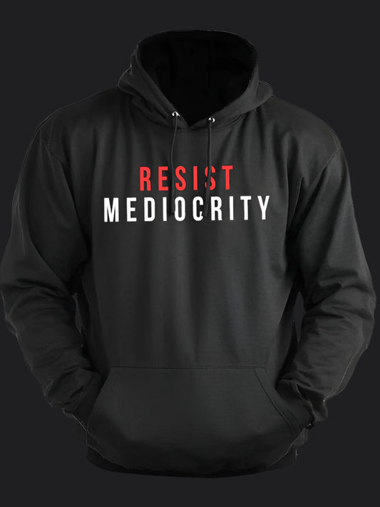 Resist Mediocrity BombApe Gym Hoodie