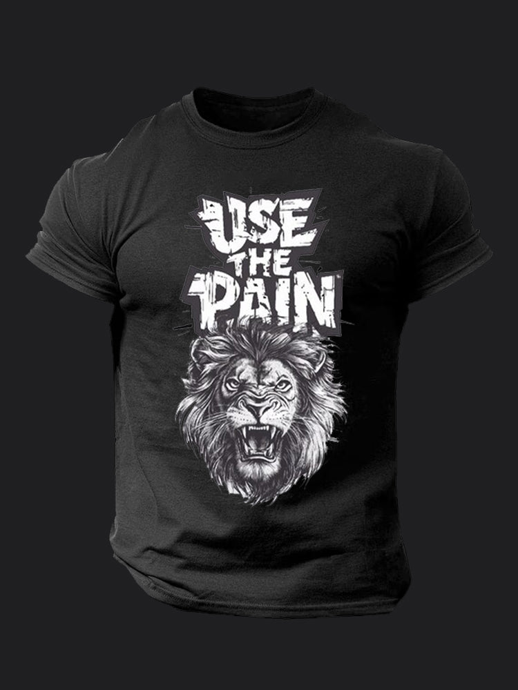 Weightlifting Lion BombApe Gym T-shirt