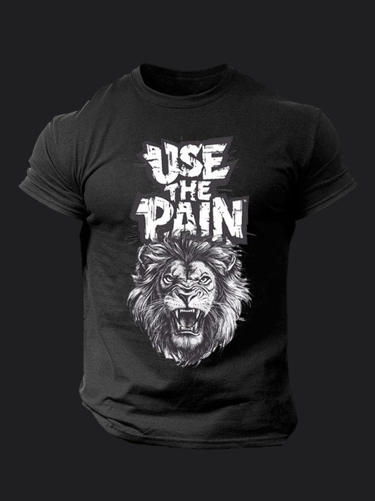 Weightlifting Lion BombApe Gym T-shirt