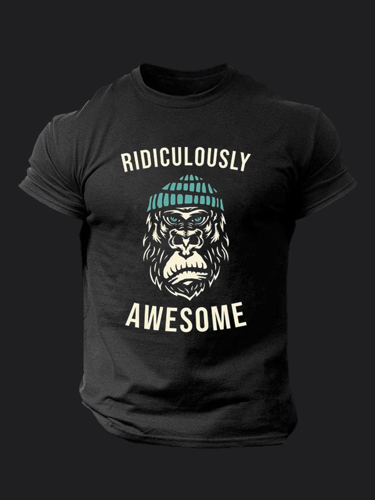 Ridiculously Awesome BombApe Gym T-shirt