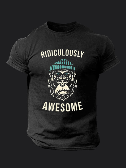 Ridiculously Awesome BombApe Gym T-shirt
