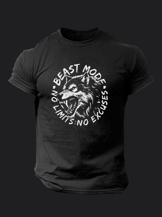 Beast Mode Wolf BombApe Gym T-shirt