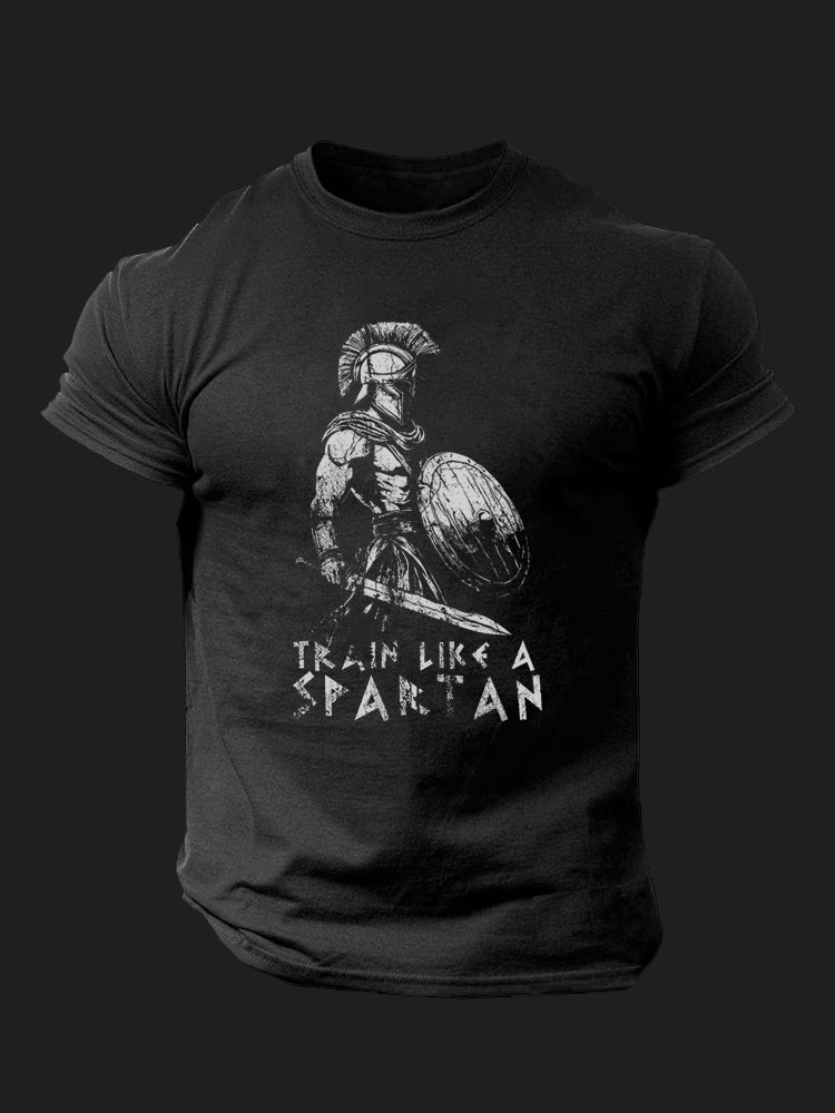 Train Like A Spartan BombApe Gym T-shirt