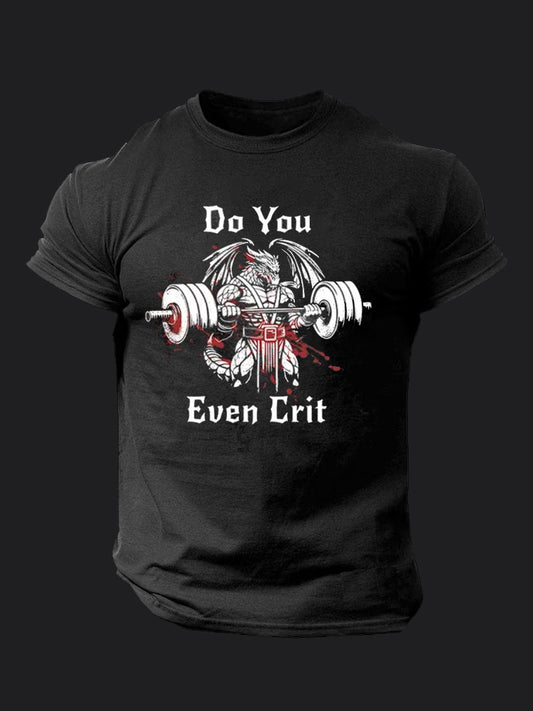 Do You Even Crit BombApe Gym T-shirt