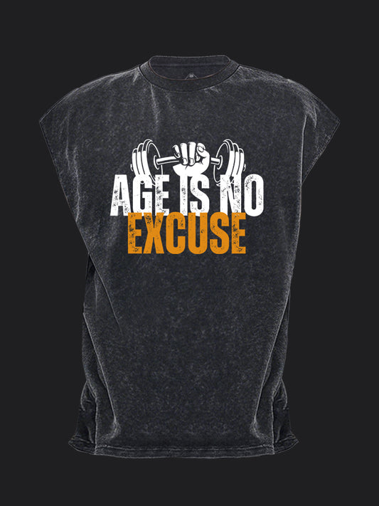 Age Is No Excuse BombApe Cut Off Tank