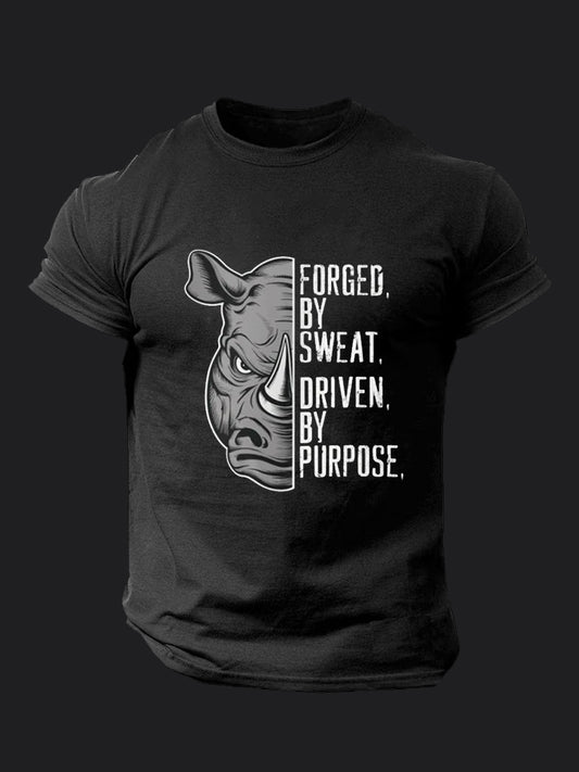 Wild Rhinoceros BombApe Gym T-shirt