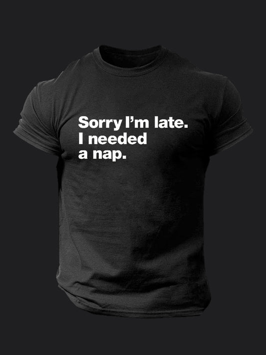 I Needed a Nap BombApe Gym T-shirt