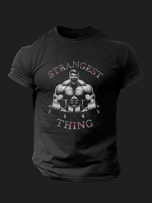 Strangest Thing BombApe Gym T-shirt