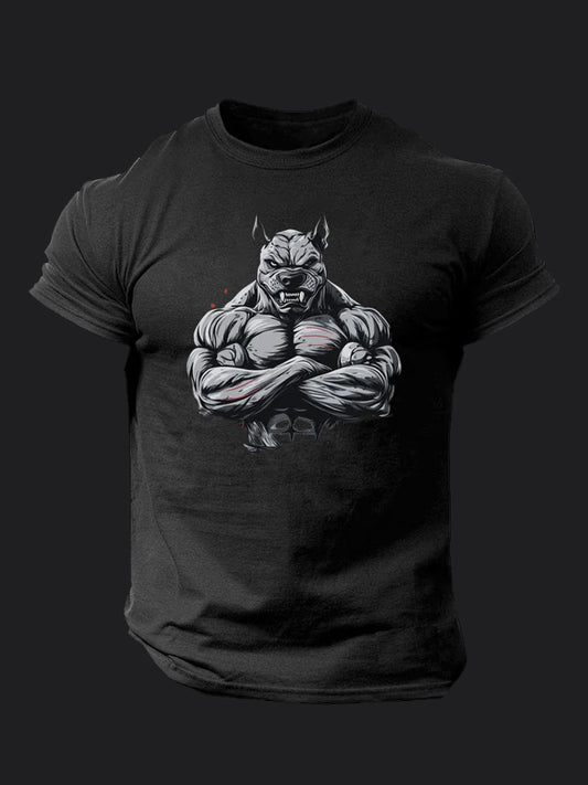 Unleash Your Inner Alpha BombApe Gym T-shirt