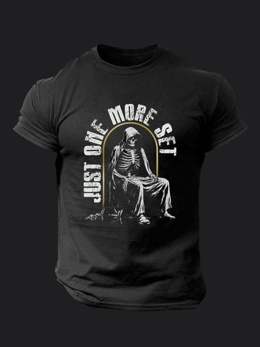 Just One More Set  BombApe Gym T-shirt