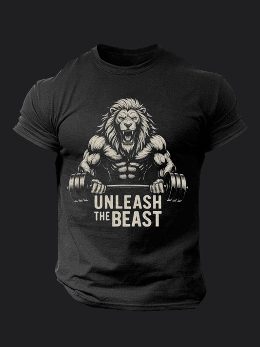 Muscle Lion BombApe Gym T-shirt