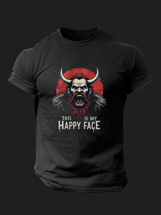 This is My Happy Face BombApe Gym T-shirt