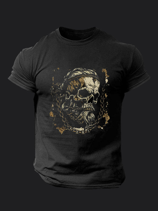 Viking Skull BombApe Gym T-shirt
