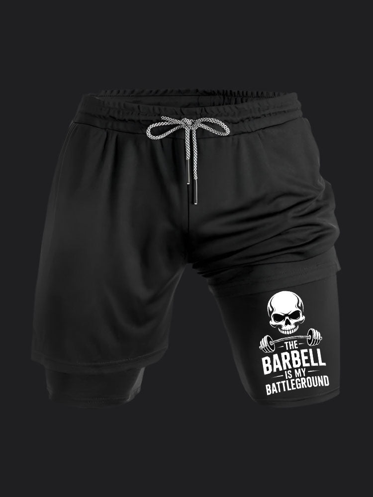 Skull Barbell BombApe Performance Shorts