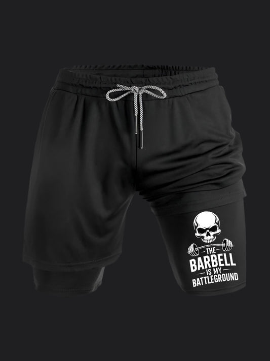 Skull Barbell BombApe Performance Shorts