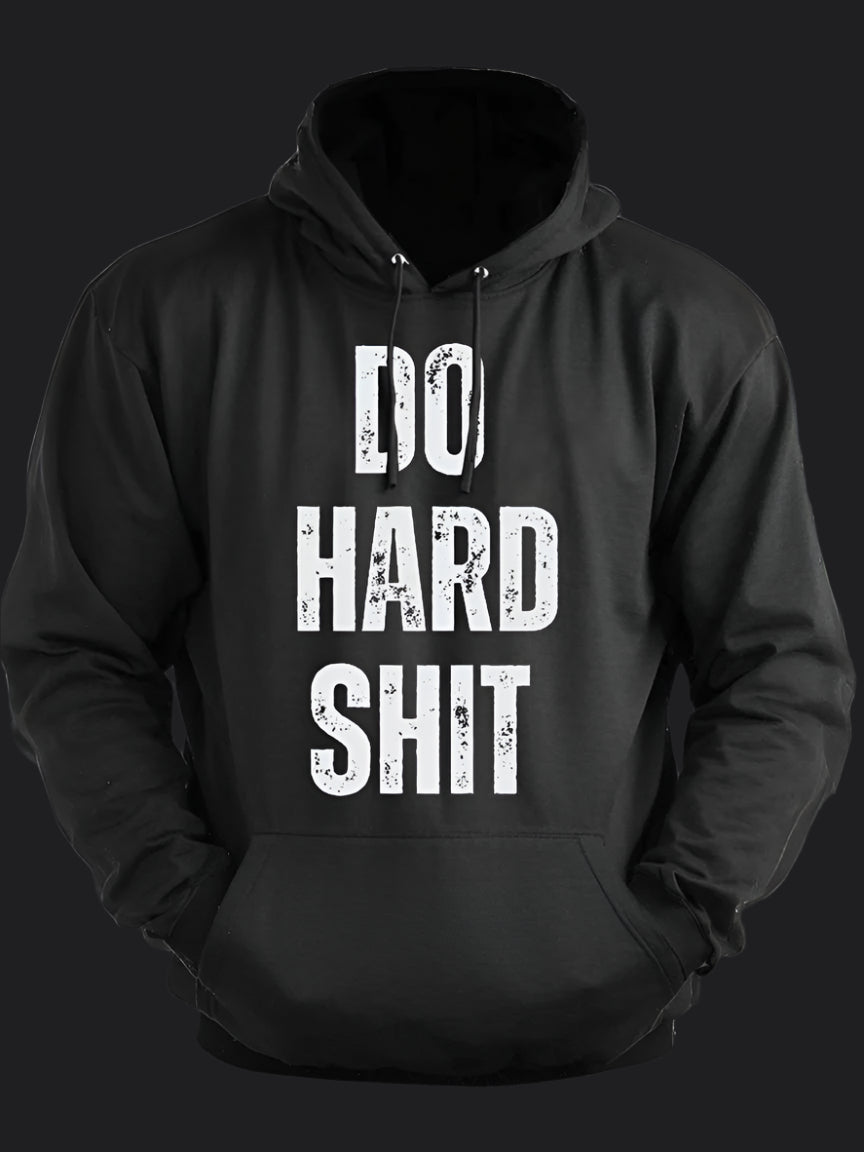 Do Hard Shit BombApe Gym Hoodie