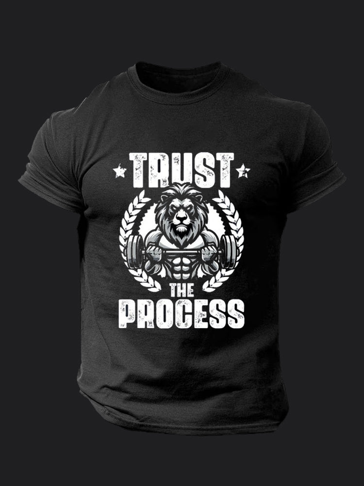 Lion Weightlifting BombApe Gym T-shirt