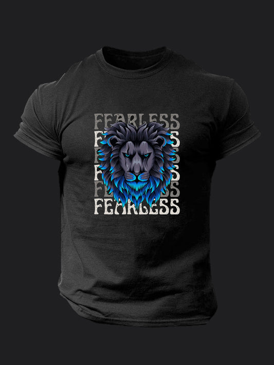 Fearless Lion King BombApe Gym T-shirt