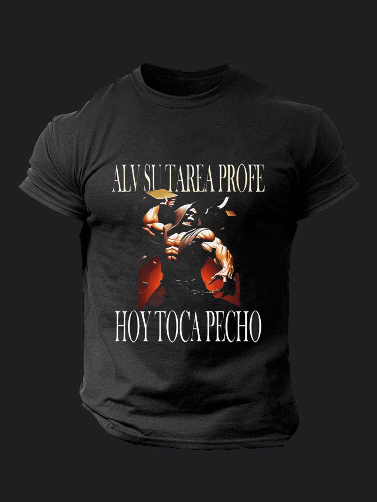 Alv Su Tarea Profe BombApe Gym T-shirt