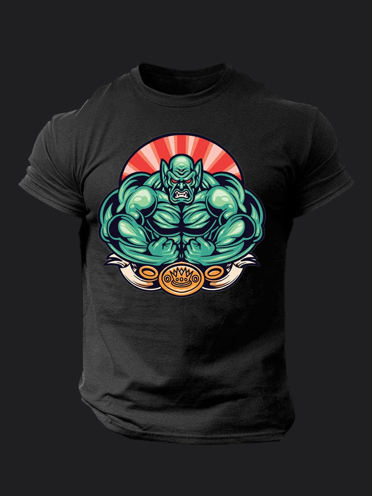 Strength Monster BombApe Gym T-shirt
