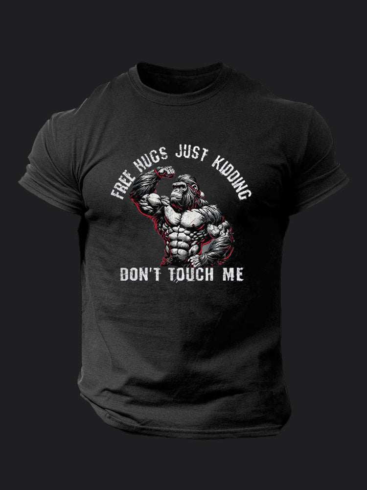 Free Hugs BombApe Gym T-shirt
