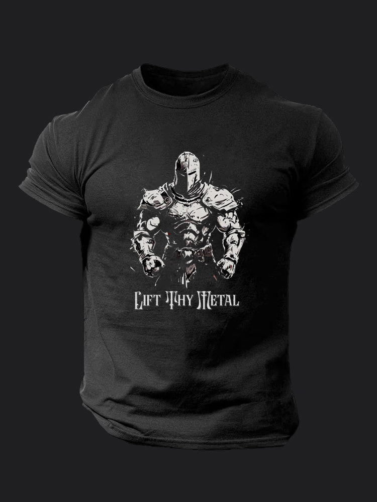 Lift Thy Metal BombApe GymT-shirt