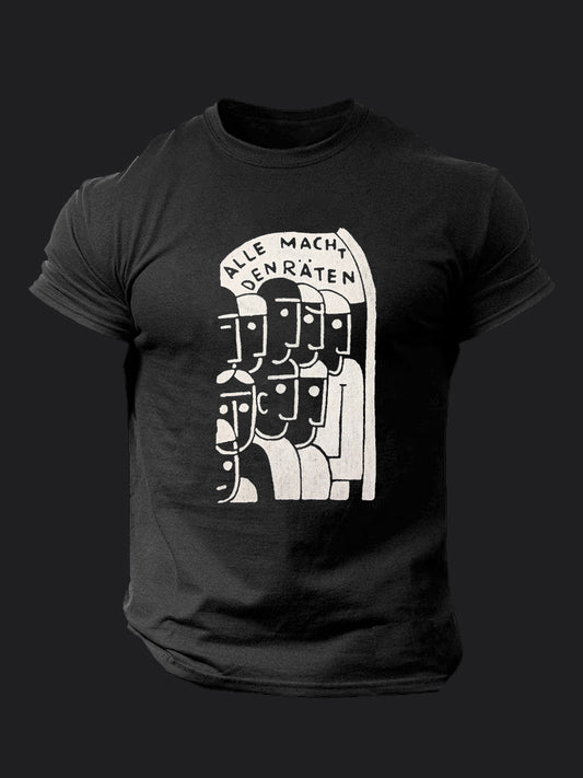 All Power to the Soviets BombApe Gym T-shirt