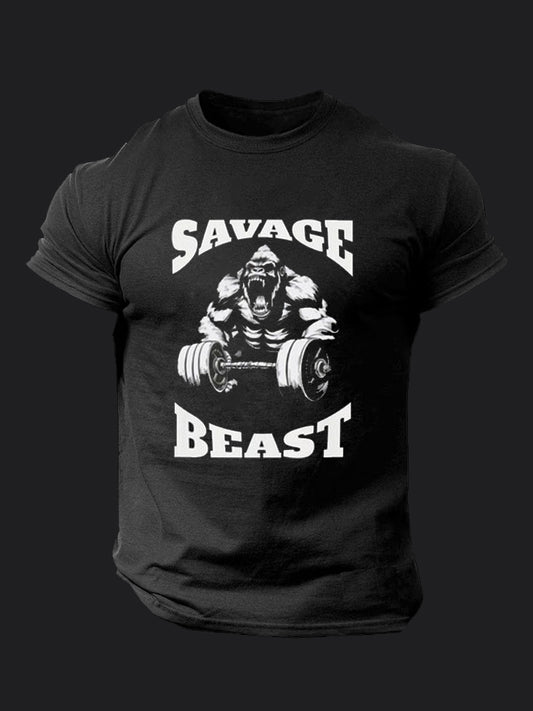 Savage Beast BombApe Gym T-shirt