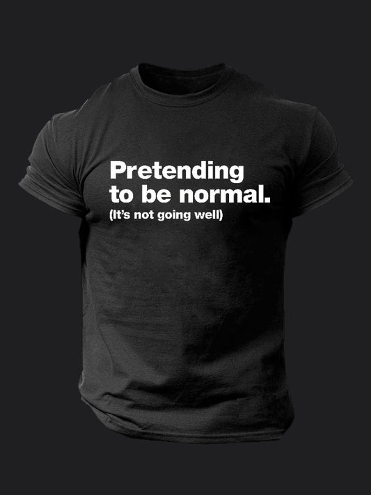 Pretending to Be Normal BombApe Gym T-shirt