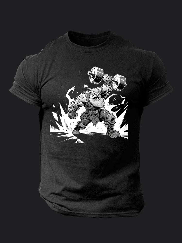 Gym Dwarf BombApe Gym T-shirt