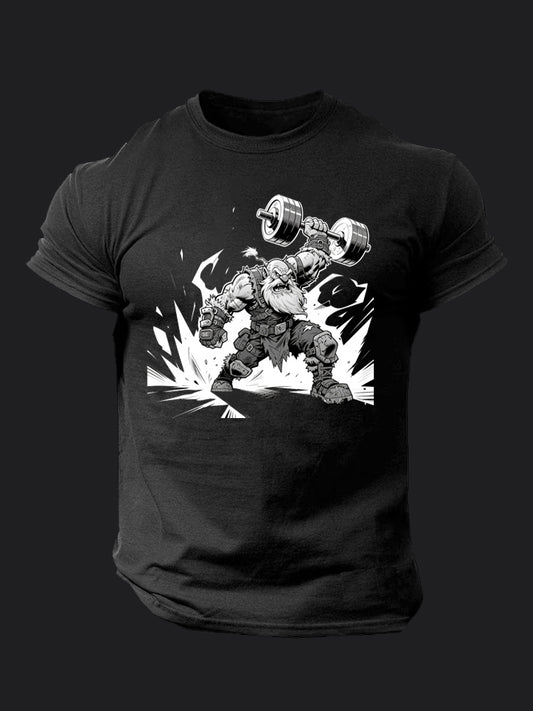 Gym Dwarf BombApe Gym T-shirt