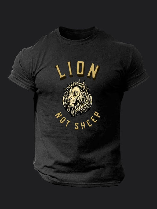 Lion Not Sheep BombApe Gym T-shirt