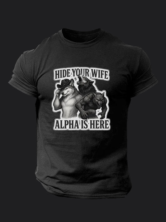 Hide Your Wife BombApe Gym T-shirt