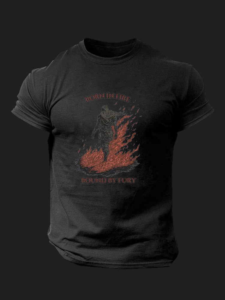 Born in Fire BombApe Gym T-shirt