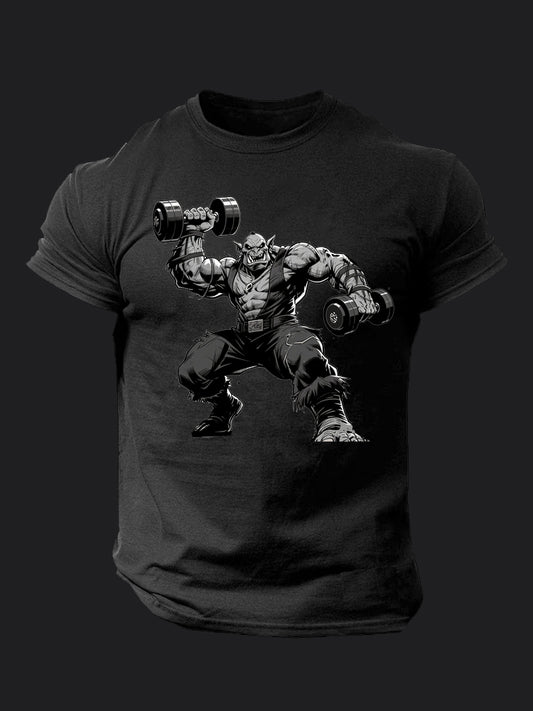 Weightlifting Troll BombApe Gym T-shirt