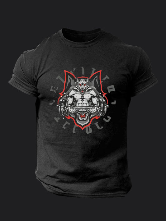 Fierce Wolf BombApe Gym T-shirt