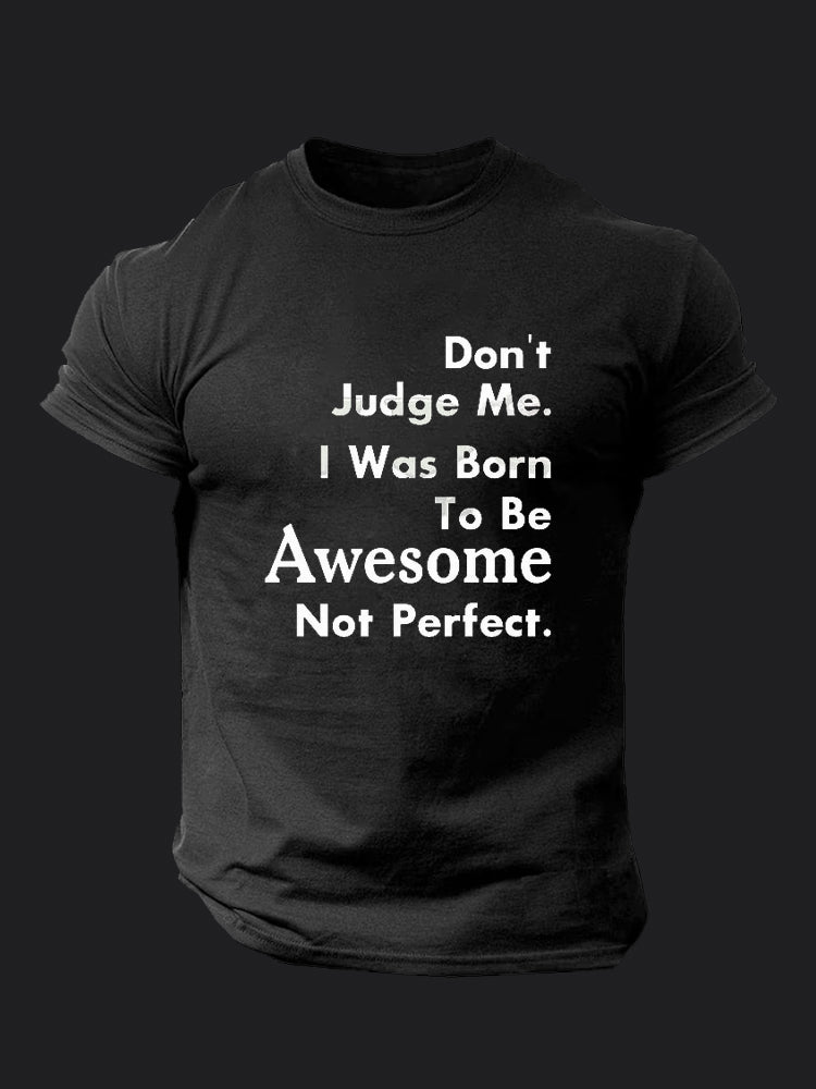 Don't Judge Me BombApe Gym T-shirt