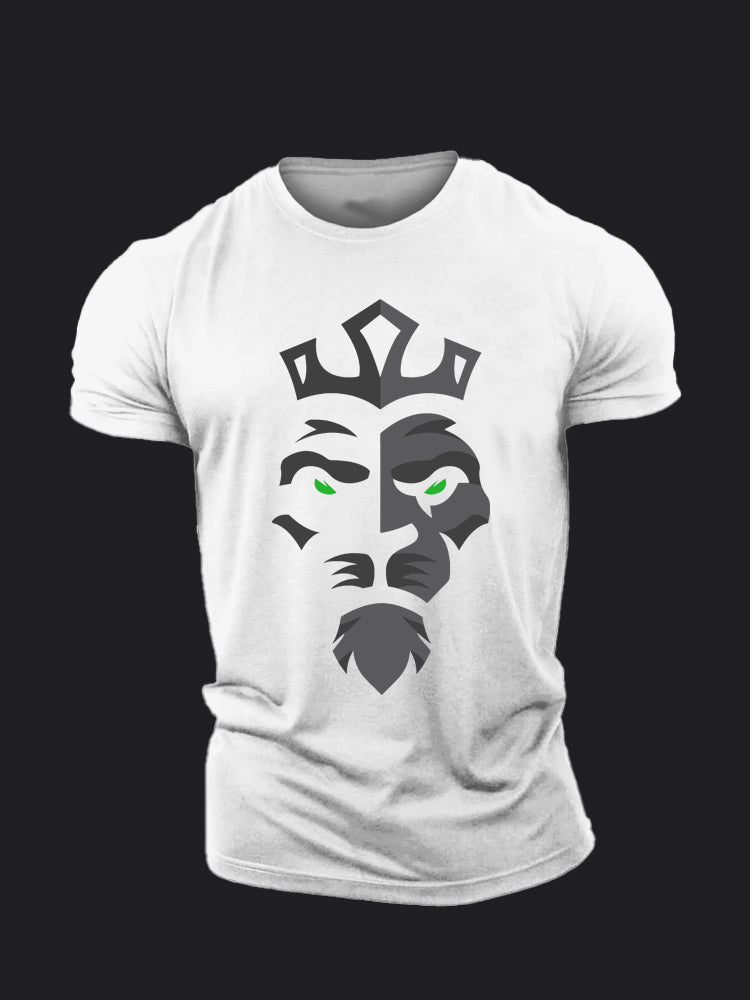 Ominous Lion BombApe Gym T-shirt