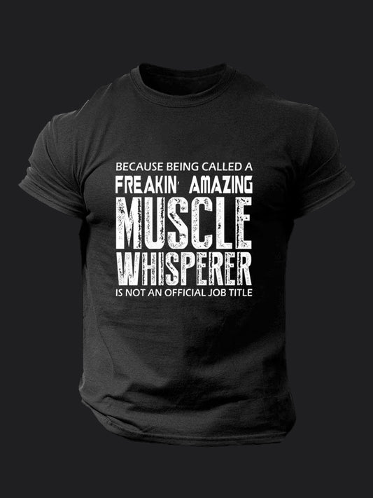 Muscle Whisperer BombApe Gym T-shirt