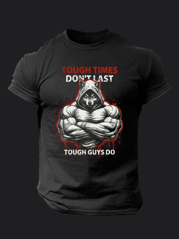 Tought Times Don't Last BombApe Gym T-shirt