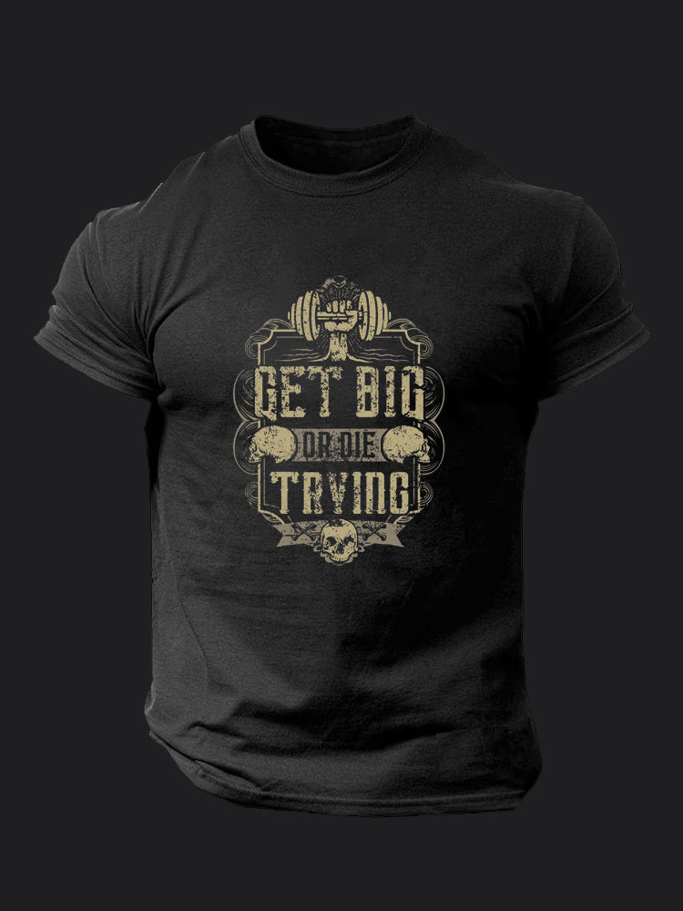 Get Big Or Die Trying BombApe Gym T-shirt
