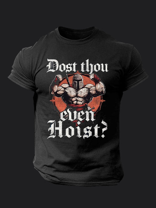 Dost Thou Even Hoist BombApe Gym T-shirt