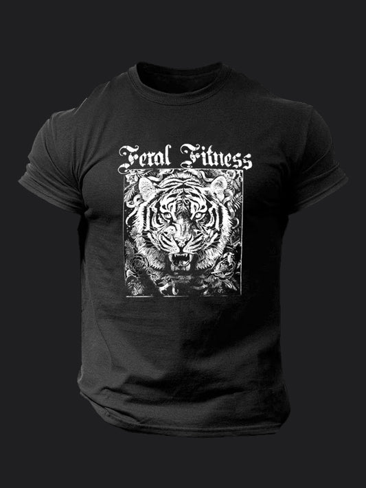 Feral Fitness Tiger BombApe Gym T-shirt
