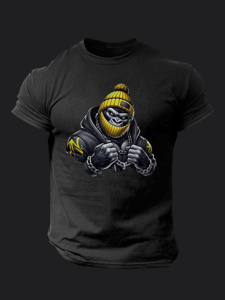 Street Jungle King BombApe Gym T-shirt