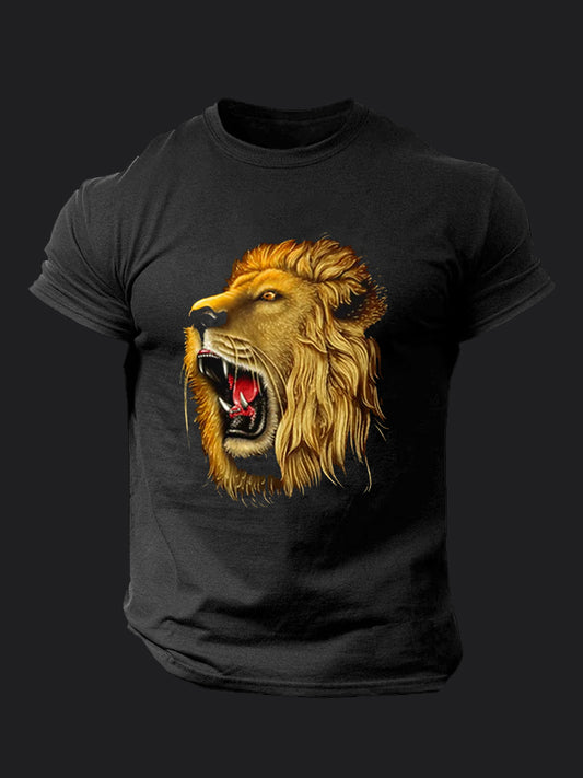 Lion Roaring BombApe Gym T-shirt