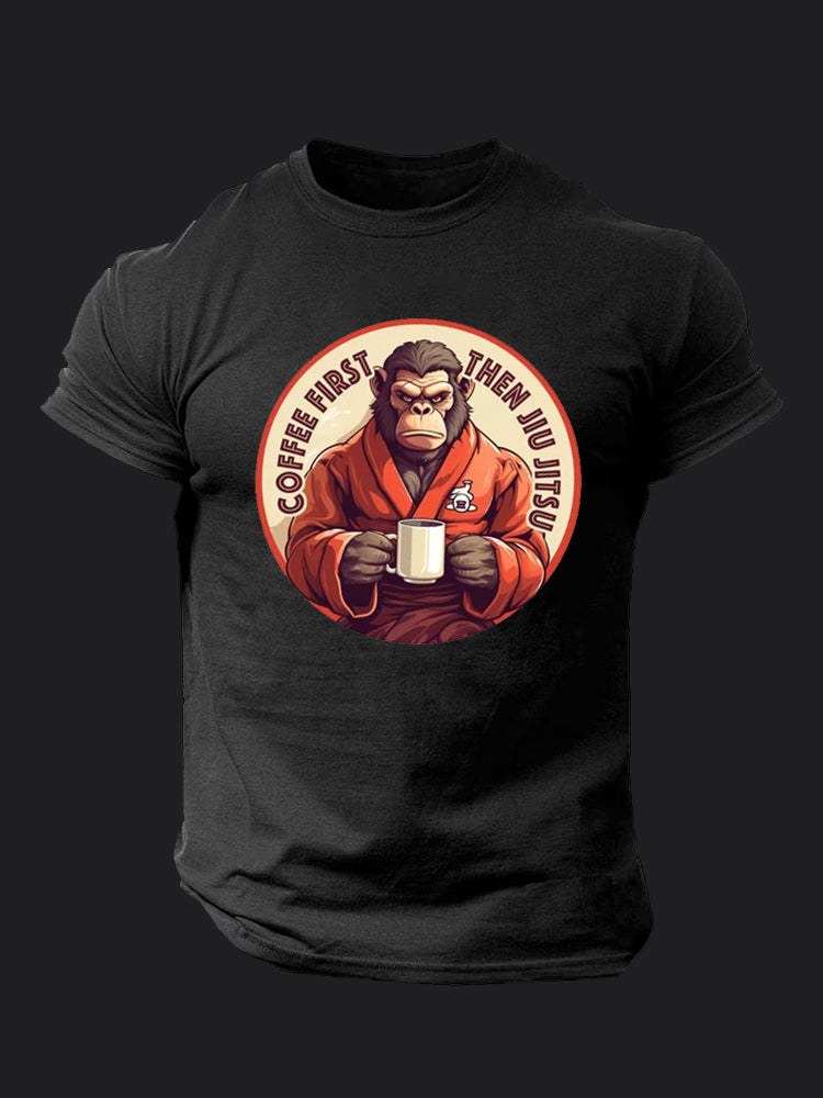 Coffee First BombApe Gym T-shirt
