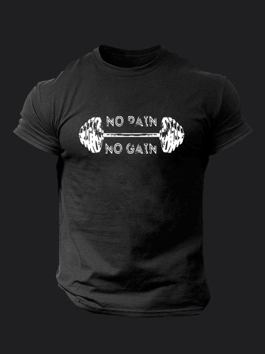 No Pain No Gain BombApe Gym T-shirt