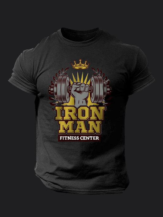 Iron Man Fitness Center BombApe Gym T-shirt