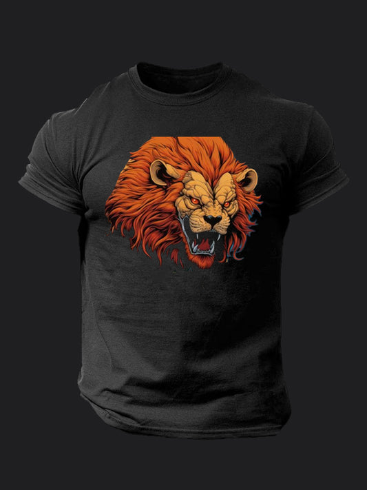 Fierce Lion BombApe Gym T-shirt