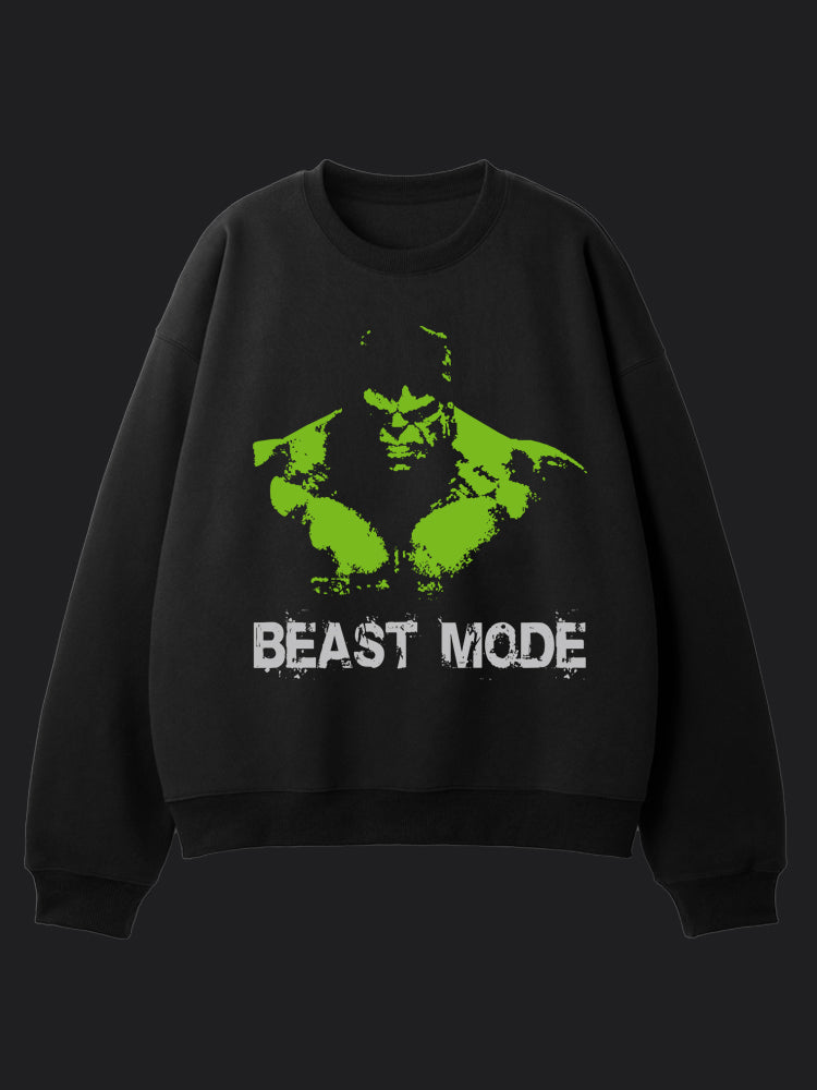 Beast Mode BombApe Fleece Crewneck Sweatshirt
